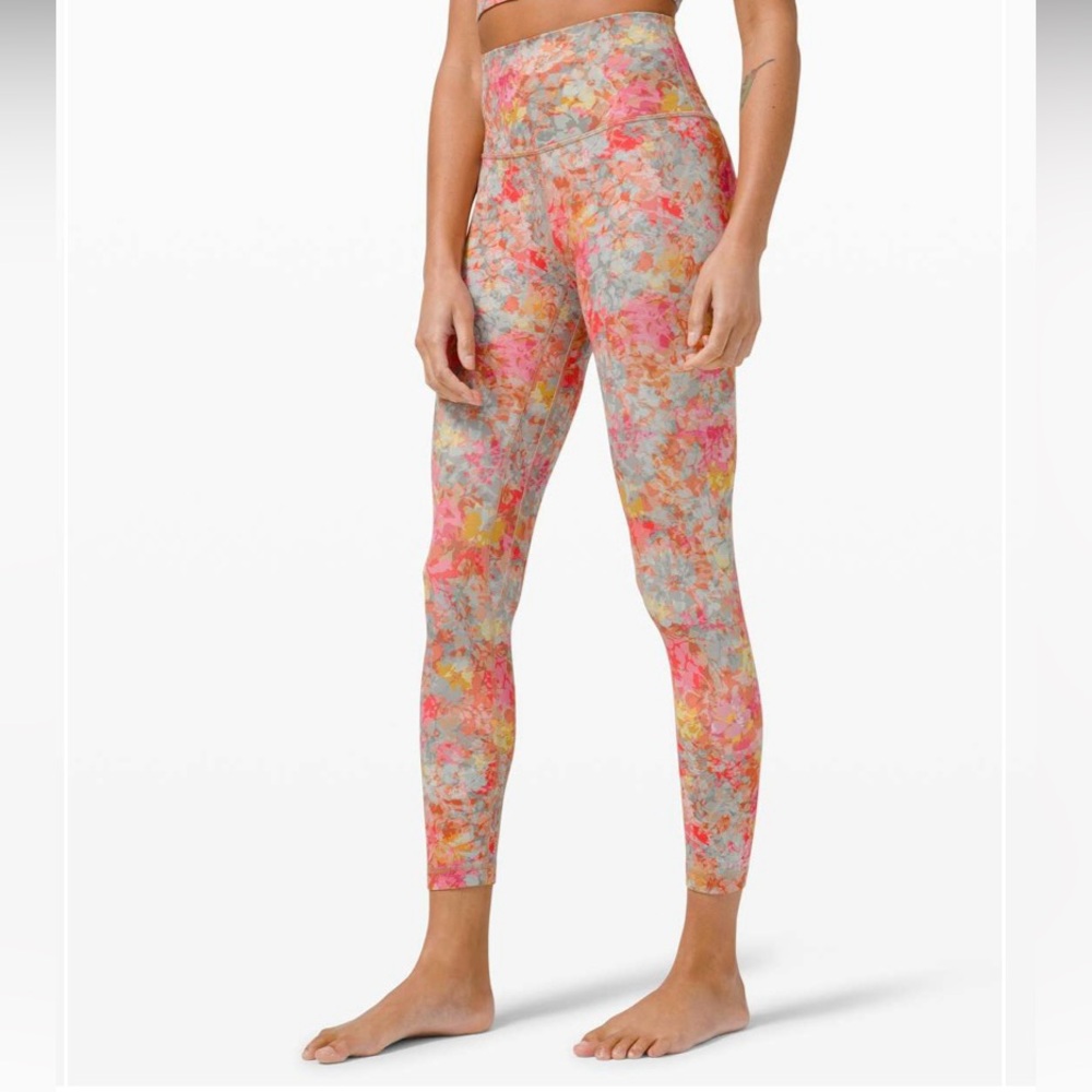 Lululemon Align Pant 25" Inflorescence Multi